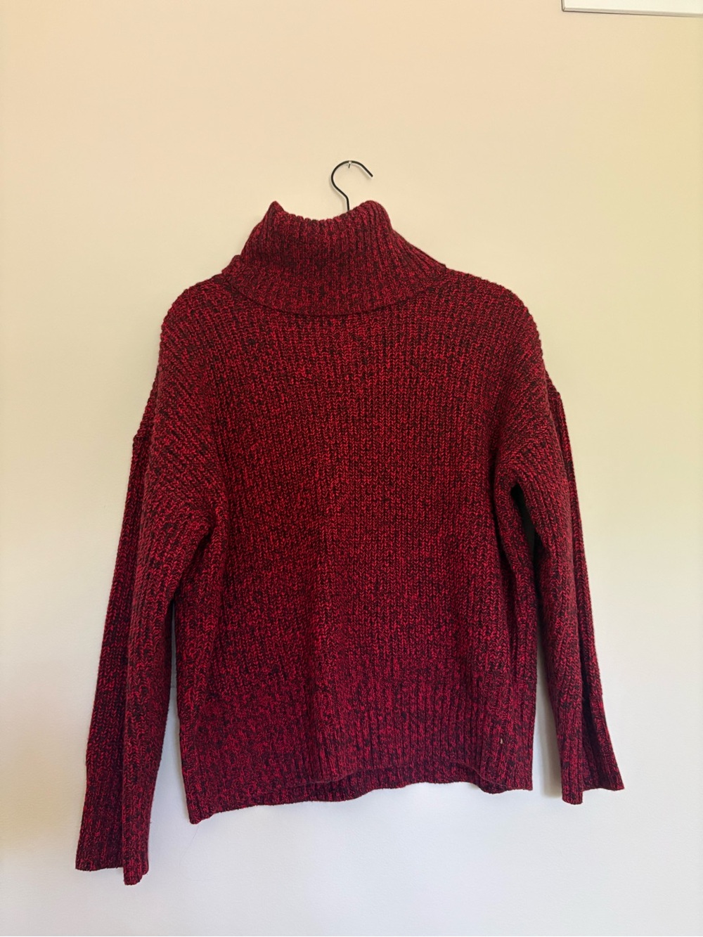 Sanctuary Burgundy Red Cowl Neck Sweater